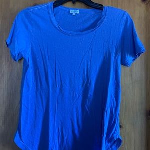 Splendid Blue Simple Tee Shirt